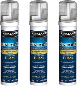 מינוקסידיל קצף 5% לחצי שנה – minoxidil foam 5% kirkland