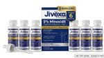 ⁦מינוקסידיל נוזל 5% לגבר – 6 בקבוקים | Minoxidil Liquid Jivexa⁩ – תמונה ⁦2⁩